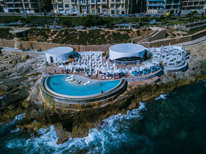1926 Beach Club, a restaurant in Silema, Malta