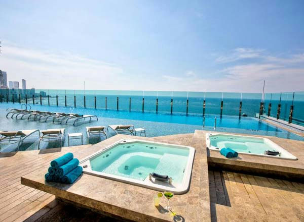51 Sky Bar, a restaurant in Cartagena, Colombia