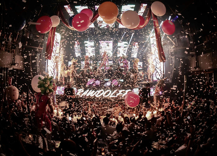 555 Famous Club, a night club in Marrakech, Morocco