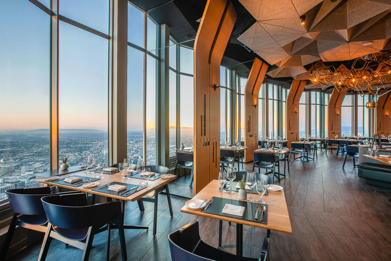 71Above, a restaurant in Los Angeles, USA
