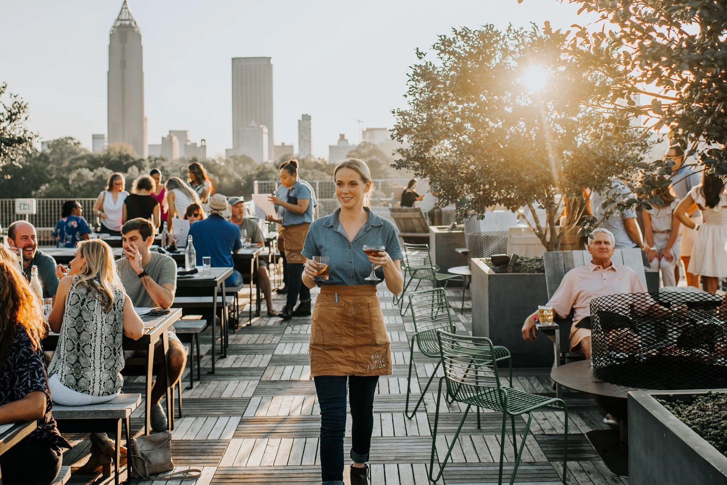 9 Mile Station, a rooftop in Atlanta, USA — photo 2