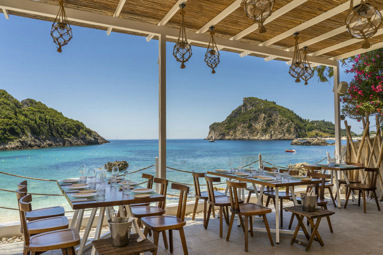 Acron Beach Bar, a restaurant in Kefalonia, Greece