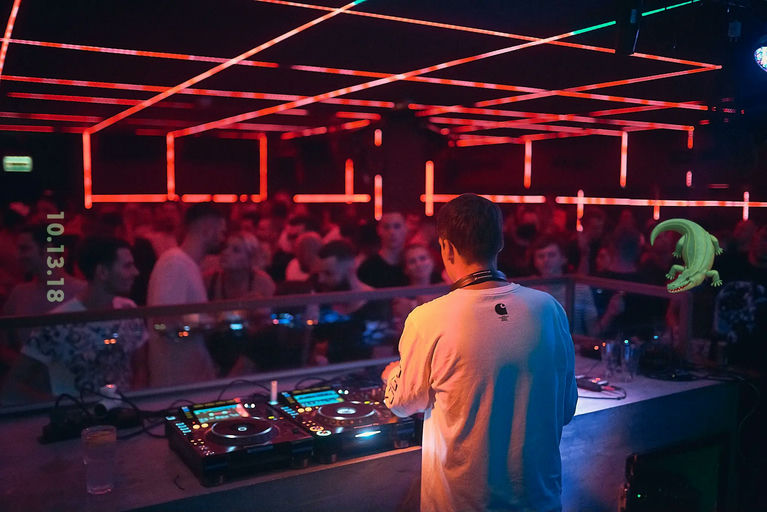 Aether Club, a night club in Budapest, Hungary