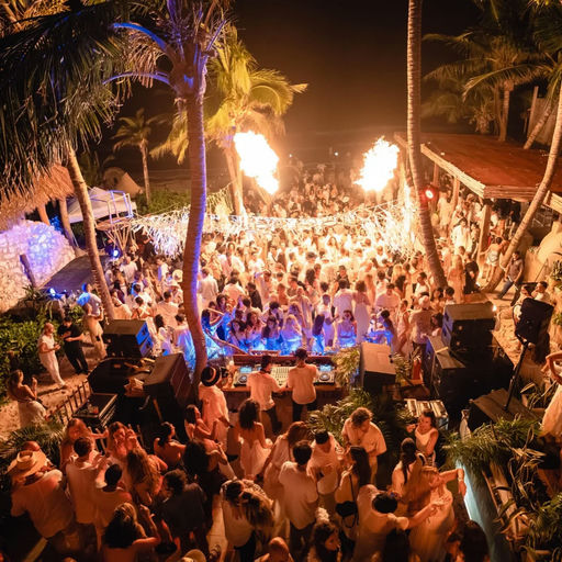 Ahau Tulum, a beach club in Tulum, Mexico
