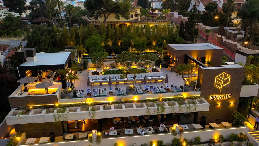 Air by Breathe, a restaurant in Marbella, Spain