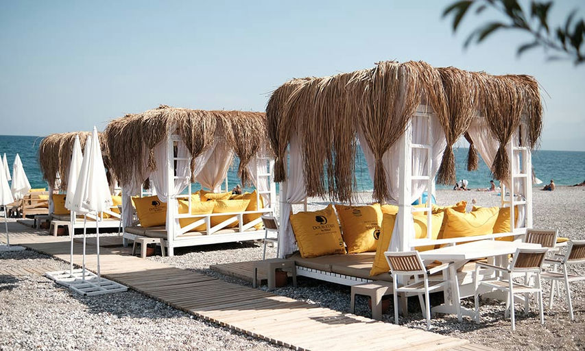 Çakıl Beach Club, a beach club in Antalya, Turkey