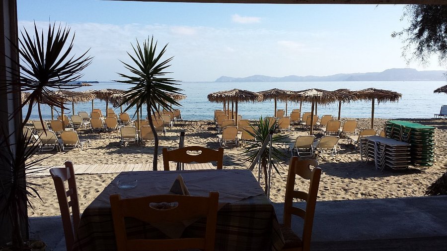 Akti Beach, a beach club in Crete, Greece