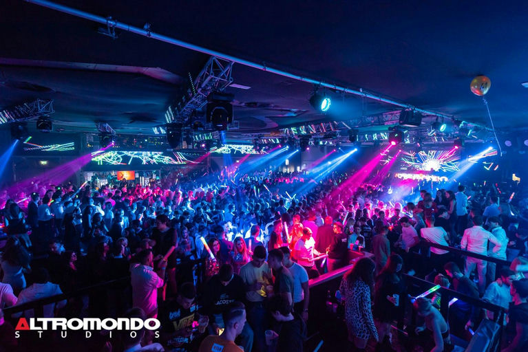 Altromondo Studios, a night club in Rimini, Italy