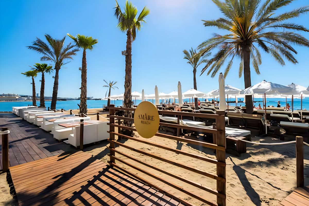 Amàre Beach Club, a beach club in Marbella, Spain — photo 1