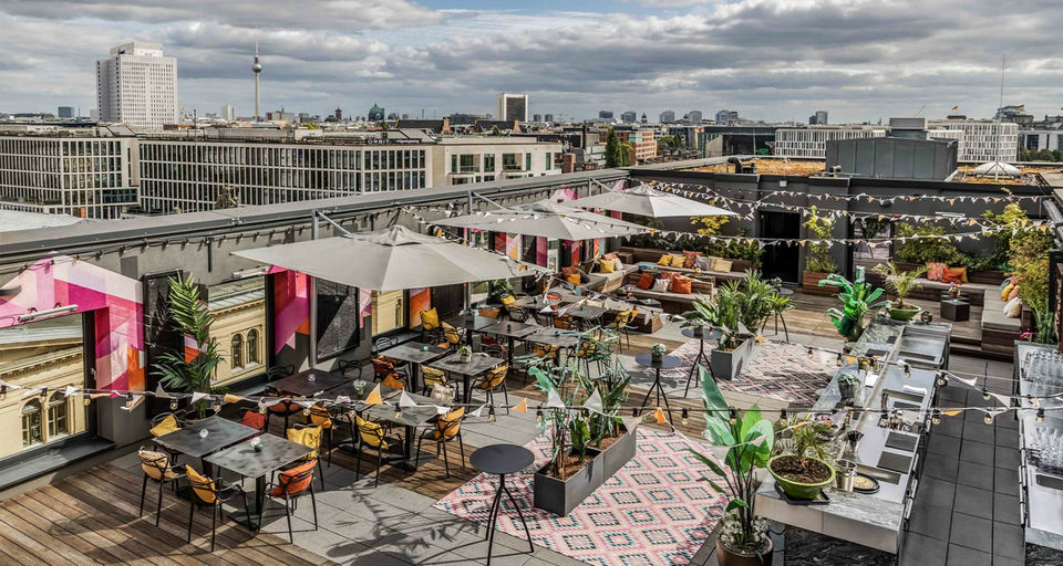 AMANO Rooftop Bar, a restaurant in Berlin, Germany