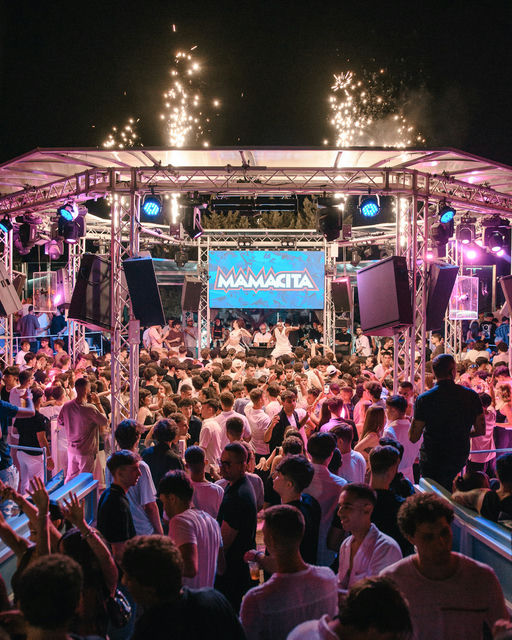 Ambra Night, a night club in Sardinia, Italy