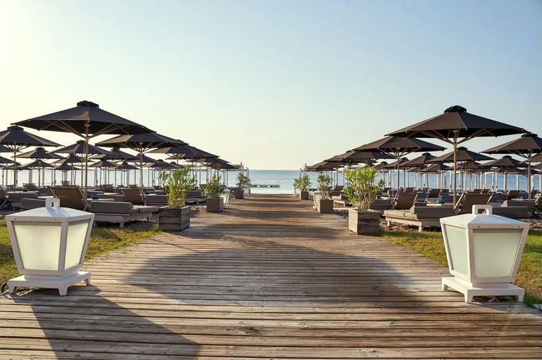 Ammades Seaside Bar, a beach club in Rhodes, Greece