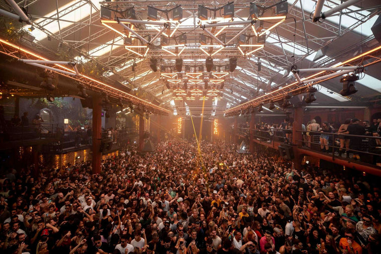 Amnesia, a super club in Ibiza, Spain