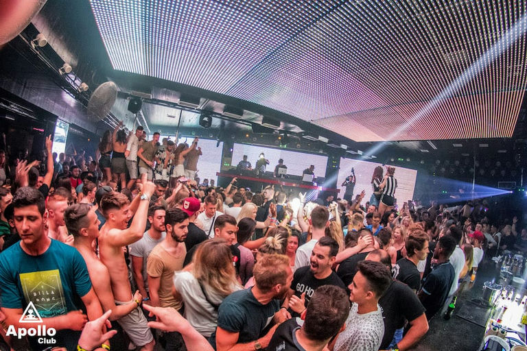Apollo Club, a night club in Crete, Greece