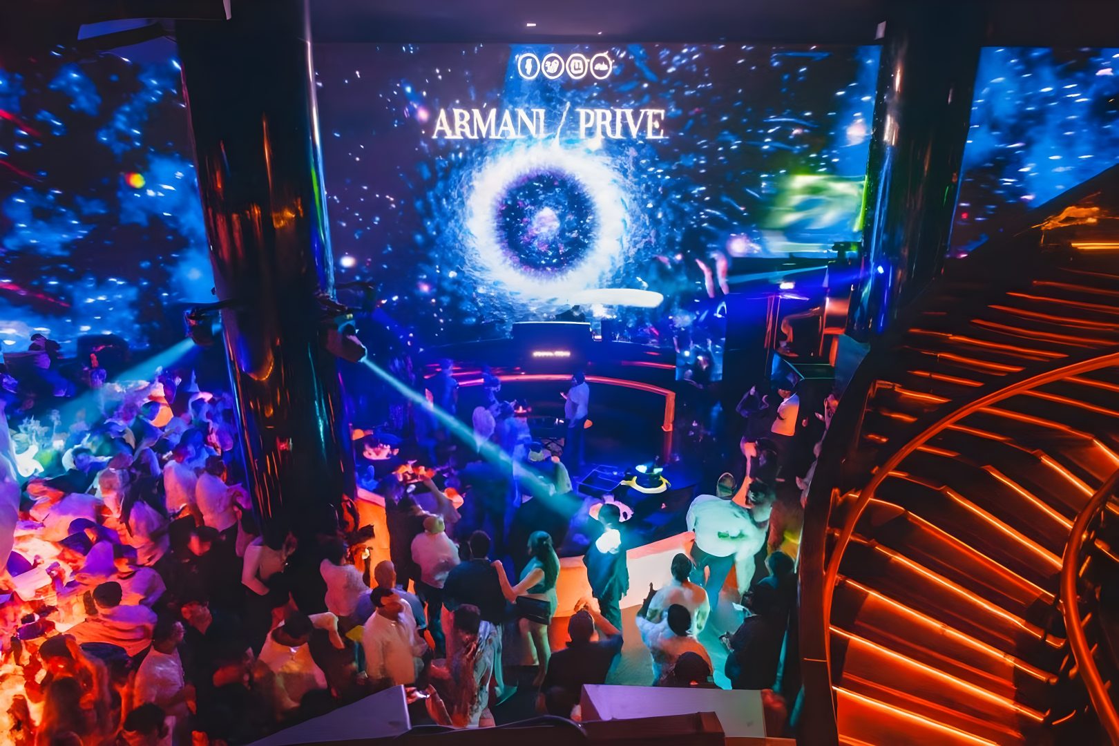 Armani/Privé, a night club in Dubai, UAE — photo 3