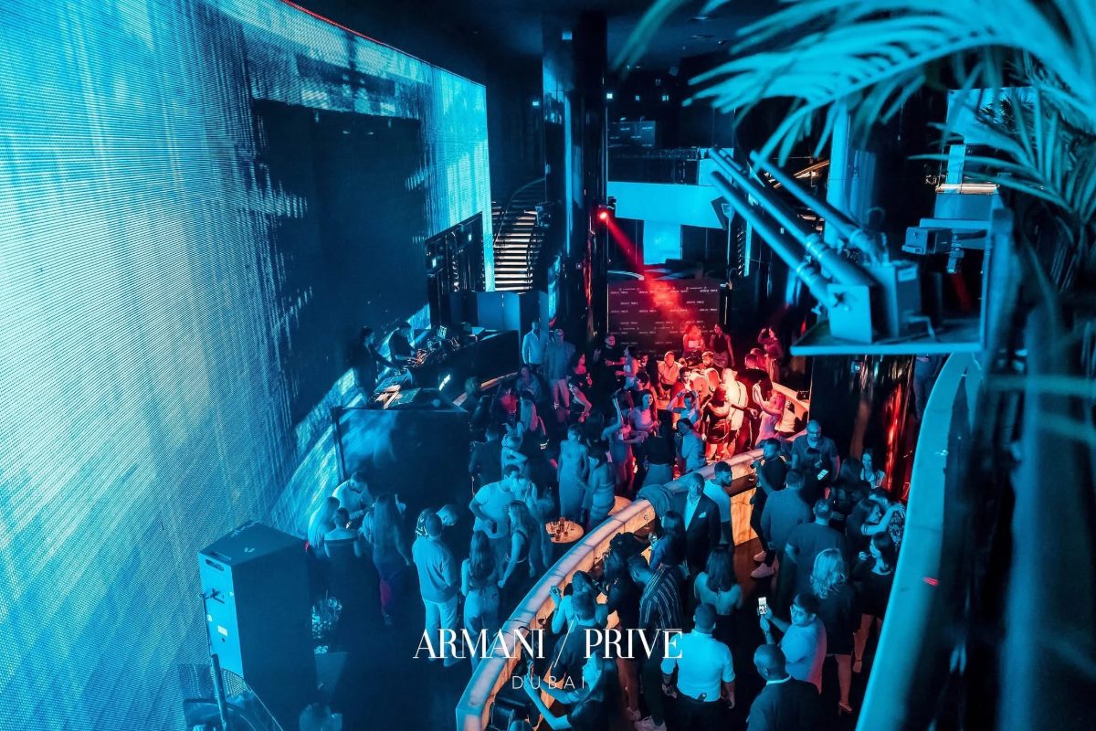 Armani/Privé, a night club in Dubai, UAE — photo 1