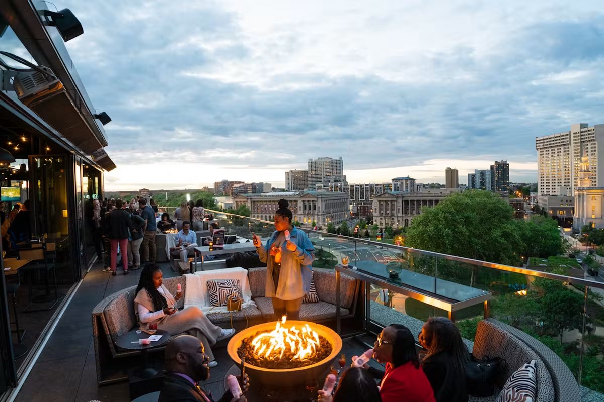 Assembly Rooftop Lounge, a rooftop in Philadelphia, USA — photo 1