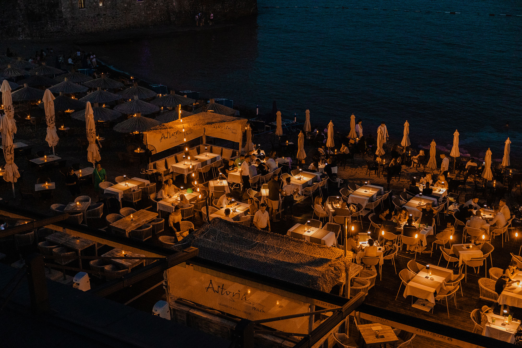 Astoria Beach Club, a beach club in Budva, Montenegro — photo 1