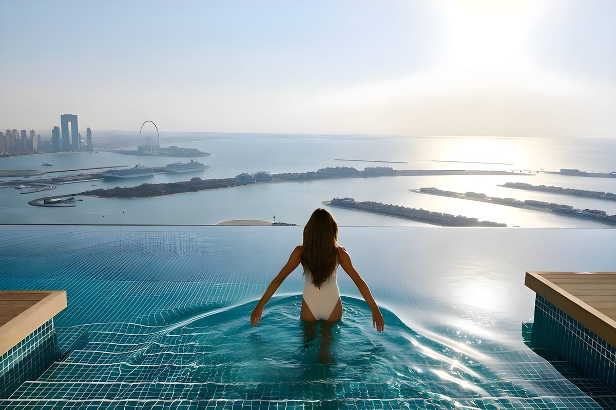 Aura Sky View at St Regis Hotel, a rooftop in Dubai, UAE — photo 1