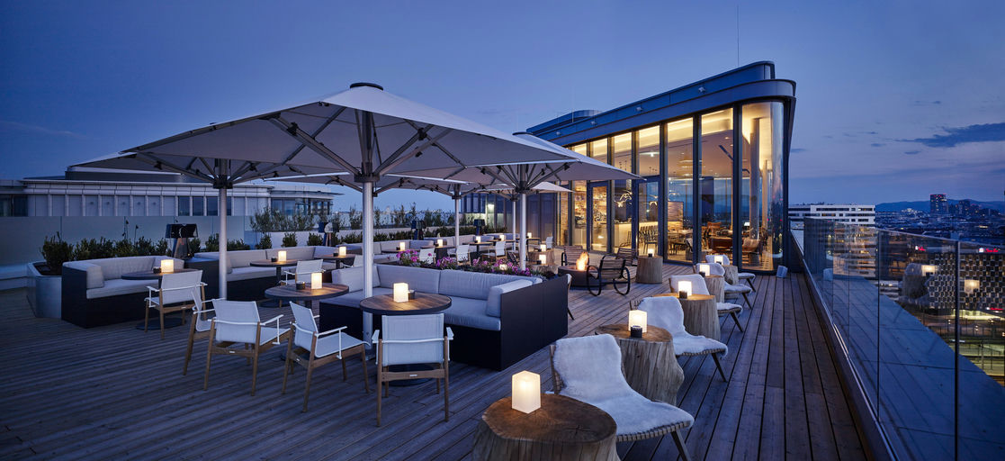 Aurora Rooftop Bar, a rooftop in Vienna, Austria