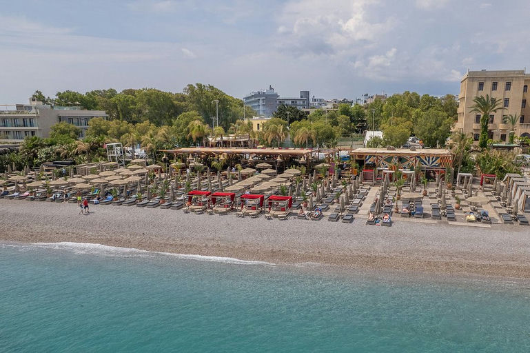 Azul Rhodes, a beach club in Rhodes, Greece