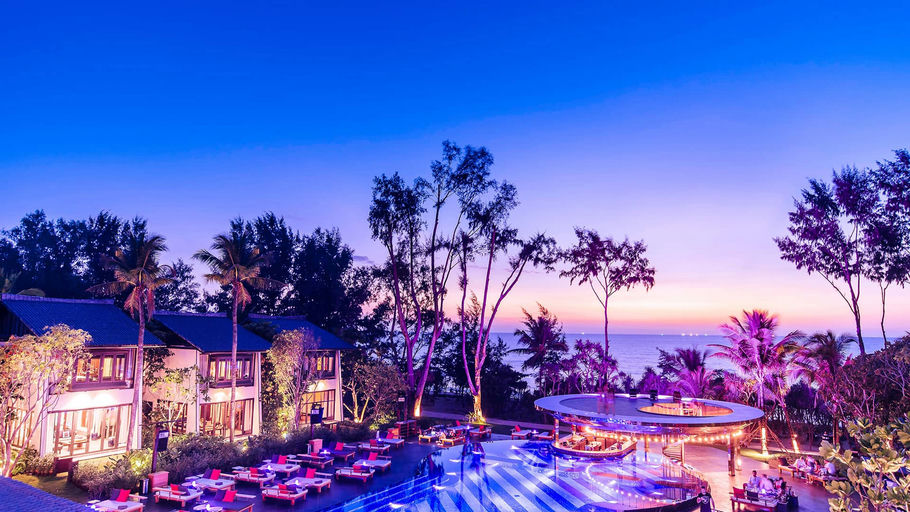 Baba Beach Club, a beach club in Phuket, Thailand
