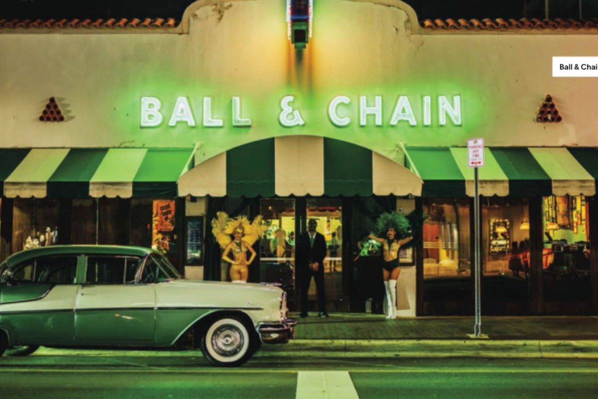 Ball & Chain, a bar in Miami, USA — photo 1