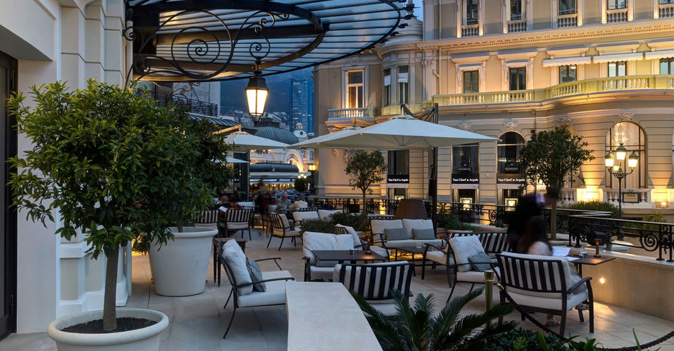Bar Américain , a restaurant in Monte Carlo, Monaco
