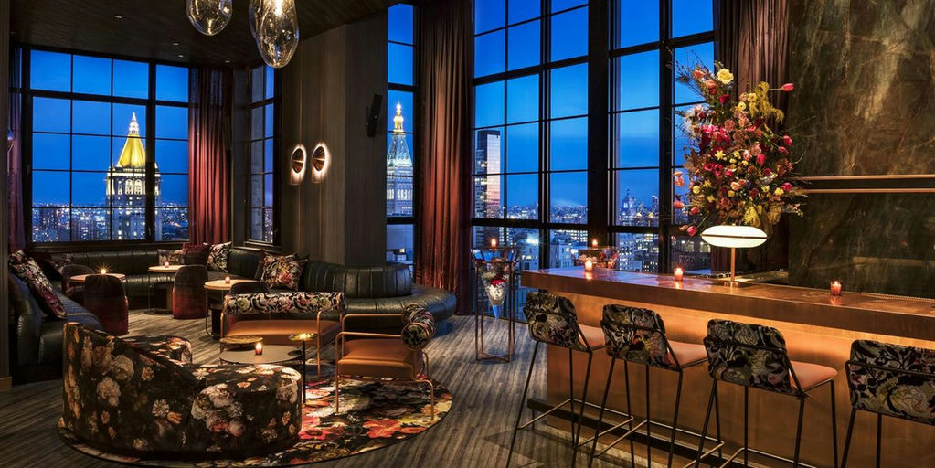 Bar Blondeau at Wythe Hotel, a bar in New York, USA