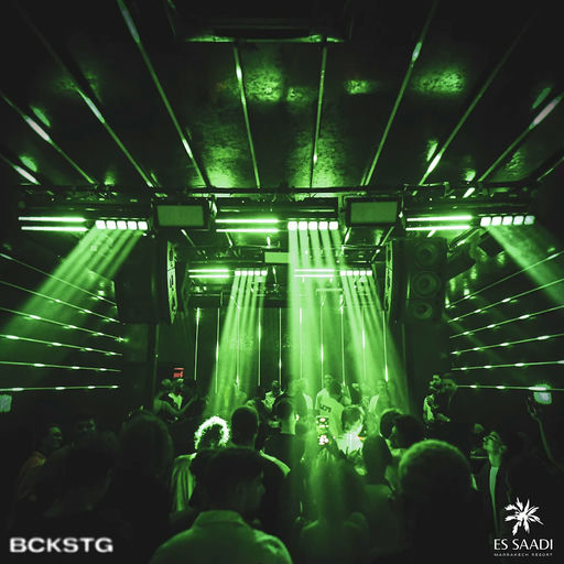 BCKSTG, a night club in Marrakech, Morocco