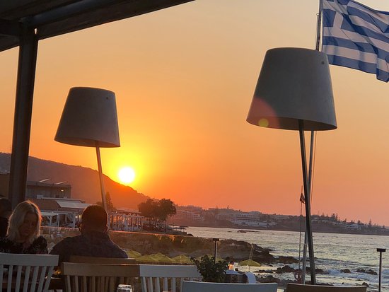 Beachcomber, a restaurant in Crete, Greece
