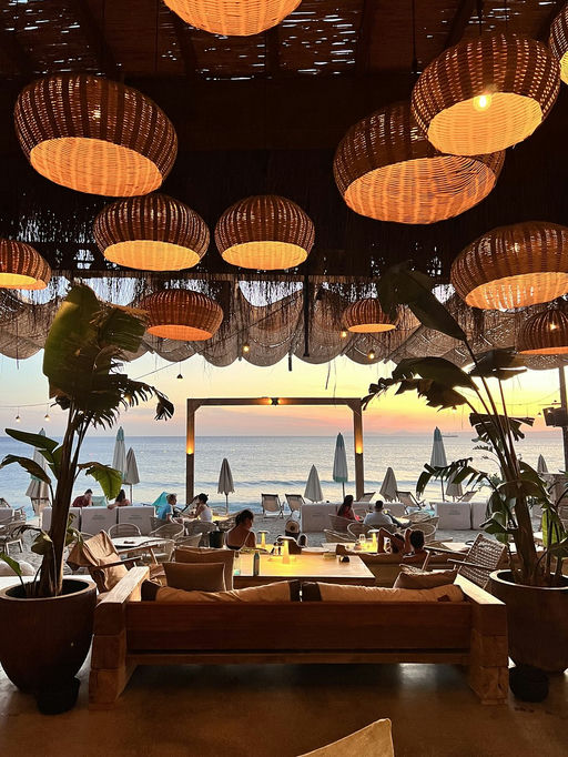 Before Sunset Beach Club, a beach club in Çeşme, Turkey