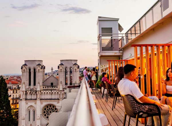 Bella Ciela Rooftop, a restaurant in Nice, France