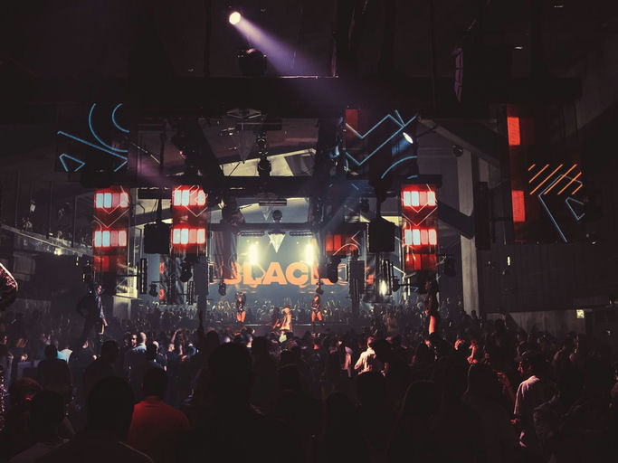 Black at Soho Garden, a night club in Dubai, UAE — photo 1