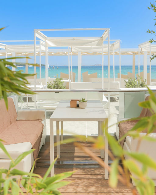 Blu Beach Club, a beach club in Sardinia, Italy