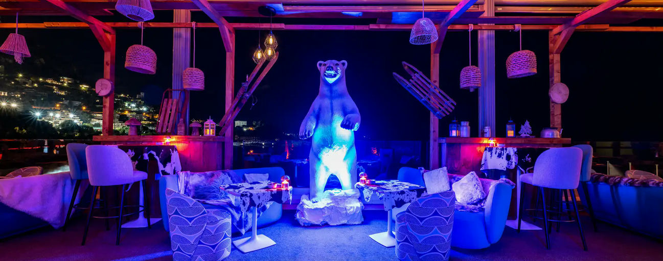 Blue Gin Rooftop Terrace, a restaurant in Monte Carlo, Monaco