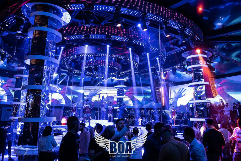 Boa - Beat of Angels, a night club in Bucharest, Romania