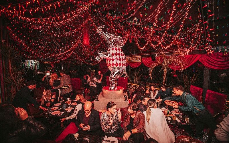 Bombay Rooftop, a night club in Bogota, Colombia