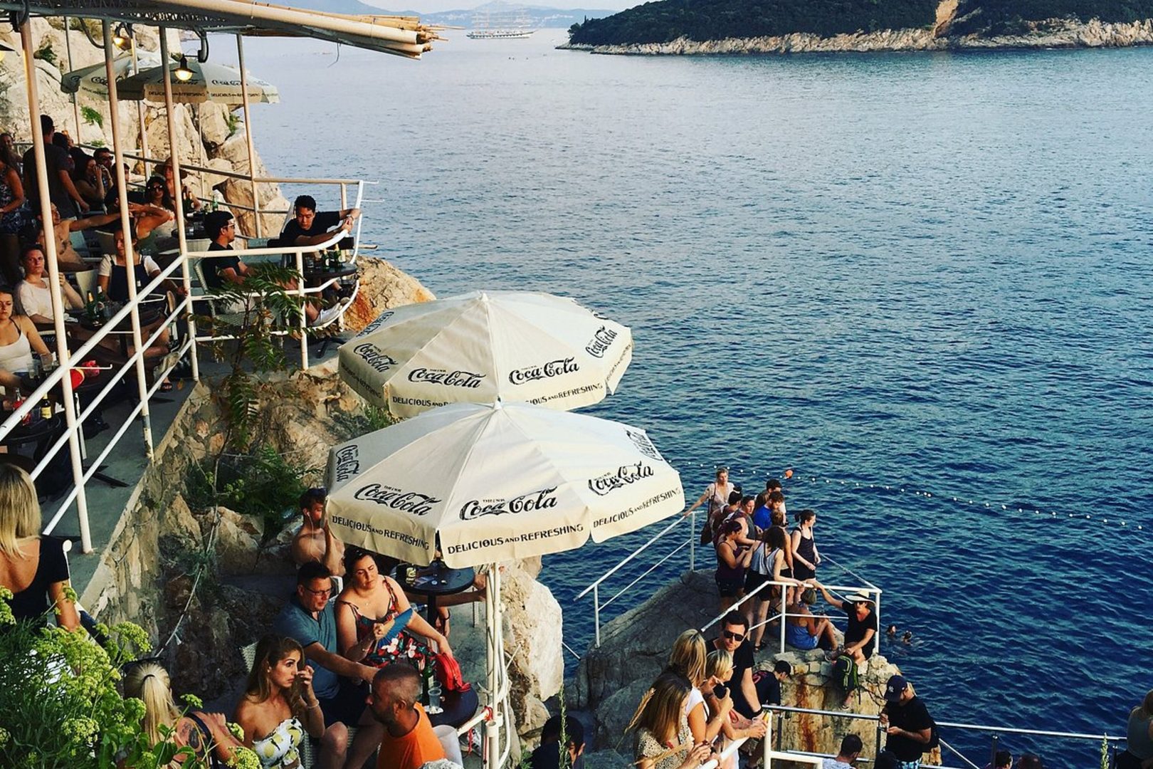 Buža Bar, a restaurant in Dubrovnik, Croatia — photo 2