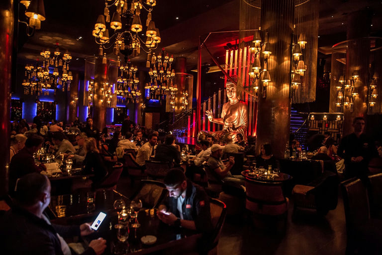 Budha Bar, a restaurant in Marrakech, Morocco