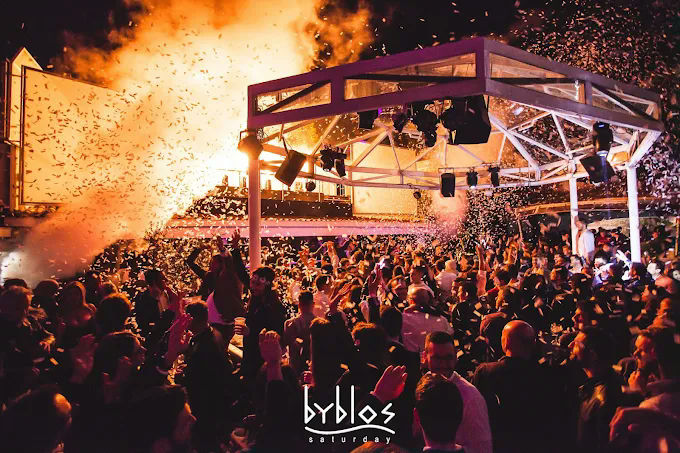 Byblos Club, a night club in Rimini, Italy