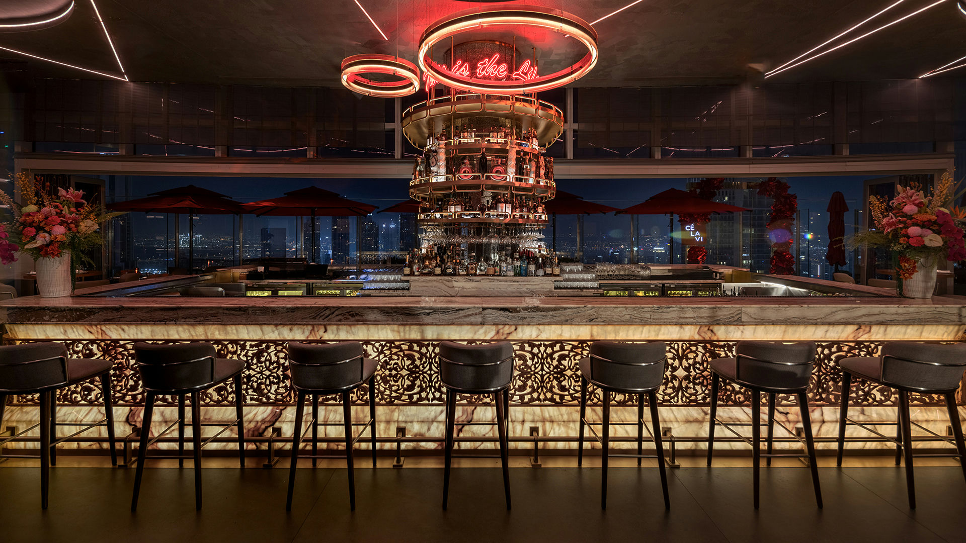 CÉ LA VI , a restaurant in Dubai, UAE — photo 4