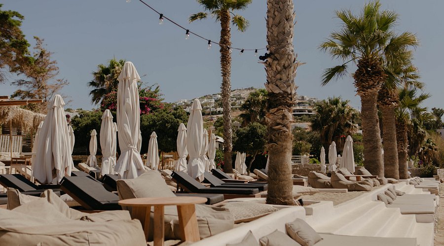 Cabana Beach, a bar in Paros, Greece