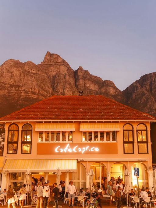 Café Caprice, a restaurant in Cape Town, South Africa