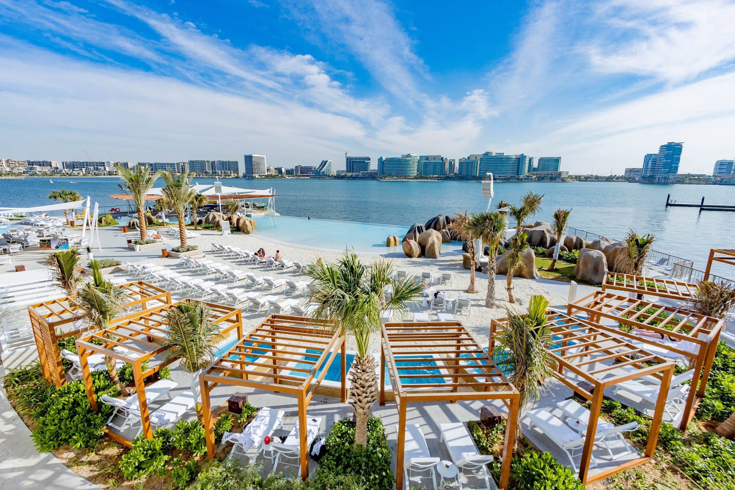 Cafe del Mar, a beach club in Abu Dhabi, UAE — photo 5