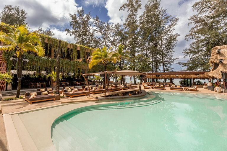 Café del Mar  , a beach club in Phuket, Thailand
