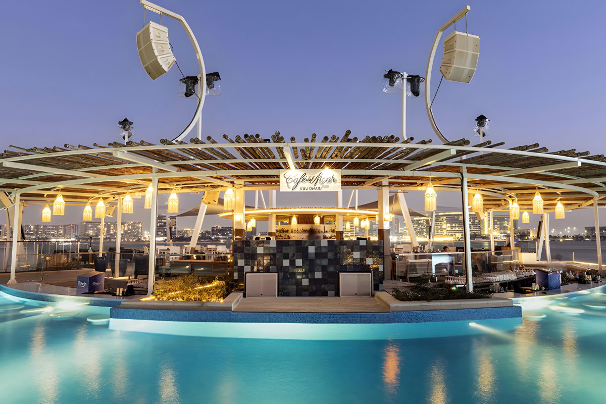 Cafe del Mar, a beach club in Abu Dhabi, UAE — photo 1