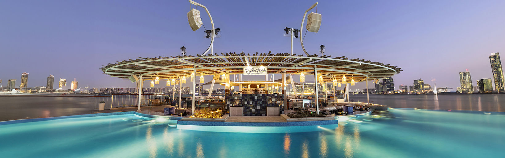 Cafe Del Mar Abu Dhabi, a beach club in Abu Dhabi, UAE