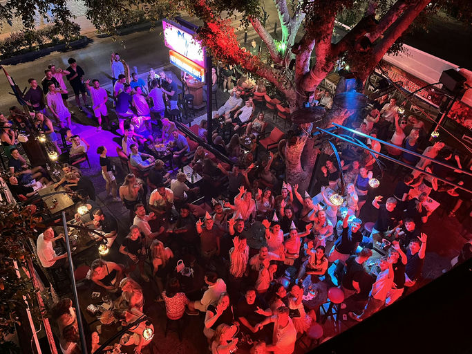 Camel Bar, a restaurant in Kos, Greece