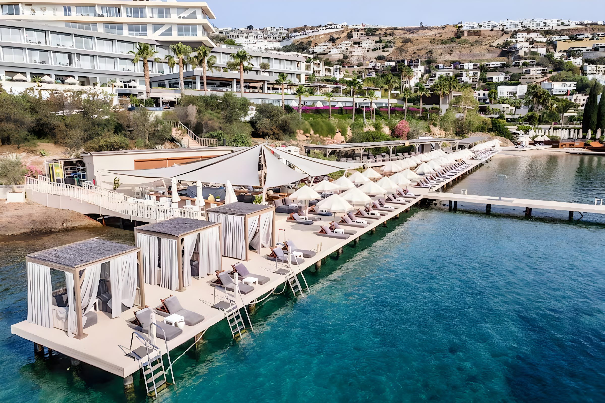 Cape, a beach club in Bodrum, Turkey — photo 3